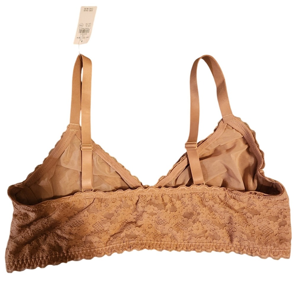 Aerie Real Good Lace Bralette‎ XL Extra Large Comfortable Everyday Bra - Picture 2 of 3